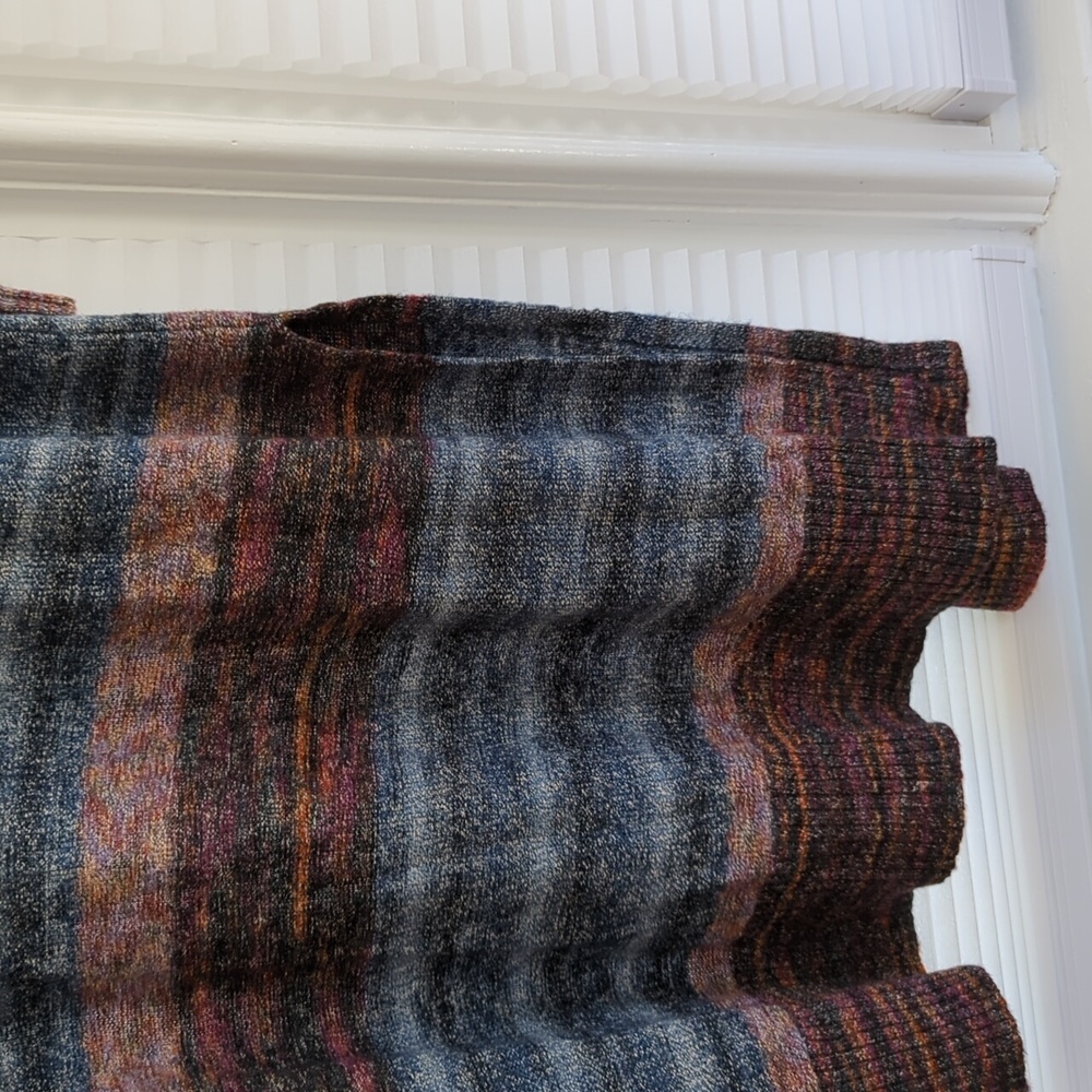 J. Jill - Cotton Striped Space Dyed Duster Sweater - Picture 5 of 10